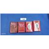 Image 2 : 4 tobacco tins 4.5" tall