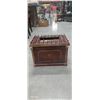 Image 2 : Antique "The Davis Gas Stove Ltd." ceramic stove, 13"x11"x9"