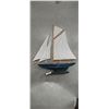 Image 1 : Nice wooden ship model 25"x22"