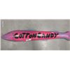 Image 1 : Wooden cotton candy display fish 35"x7"