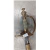 Image 2 : Metal sword with leather sheath 38"