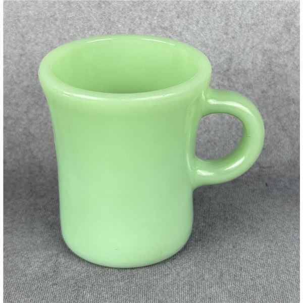 Fire King Oven Ware C Handle Jadeite Coffee Mug