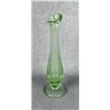 Image 2 : Depression Uranium Glass Swung Bud Vase