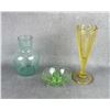 Image 2 : Group Of Uranium Green Depression Glass