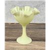 Image 2 : Fenton Persian Medallion Uranium Glass Compote
