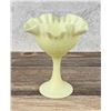 Image 3 : Fenton Persian Medallion Uranium Glass Compote