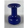 Image 2 : Mid Century Cobalt Blue Pottery Vase