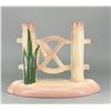 Image 2 : Camark Pottery Pink Iris Double Bud Vase