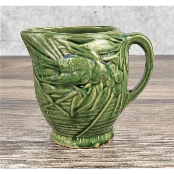 McCoy Brush Pottery Bird Pitcher