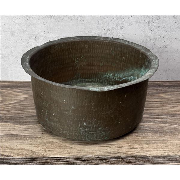 Hammered Copper Pot