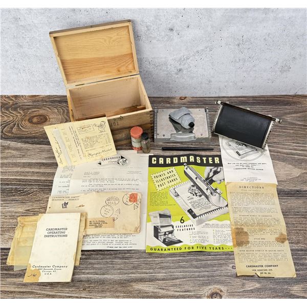 Cardmaster Post Card Printer