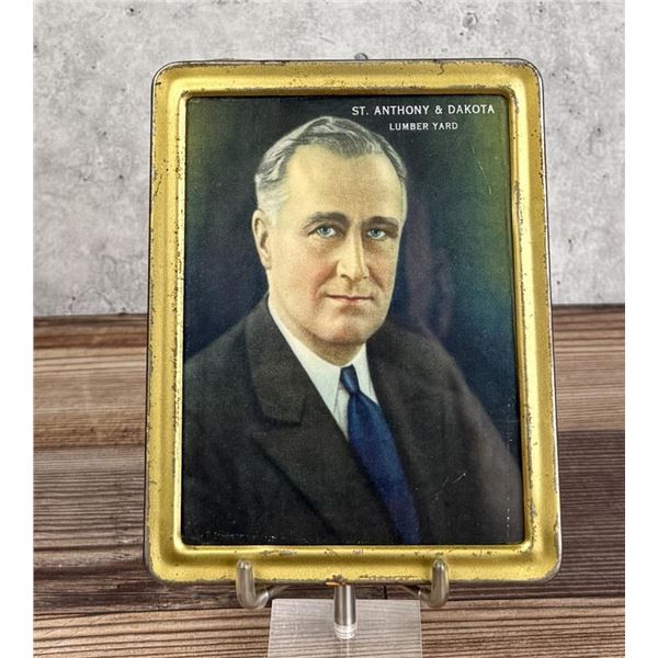 FDR St Anthony & Dakota Lumber Yard Sign Montana