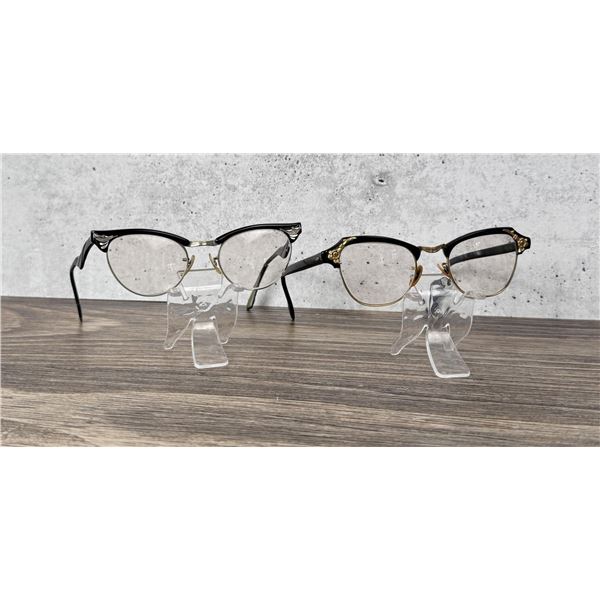 1950s Gold Filled Cat Eye Glasses