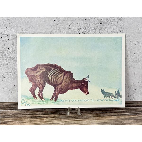 Charles CM Russell Montana Print Last Of The 5000