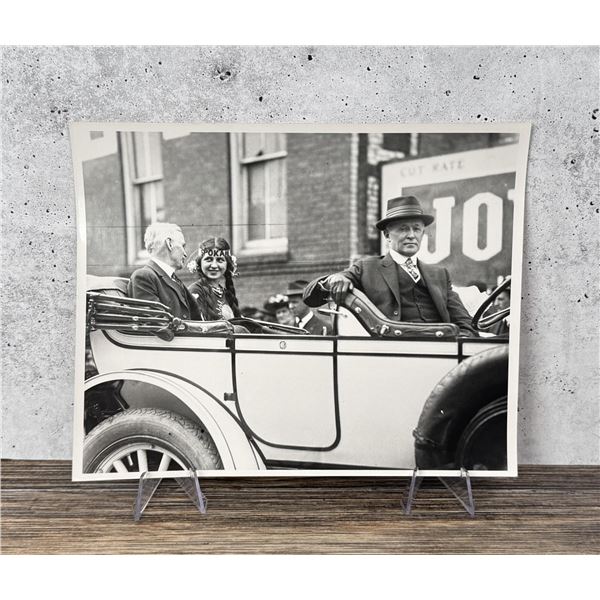 President Harding Spokane Washington Parade Photo