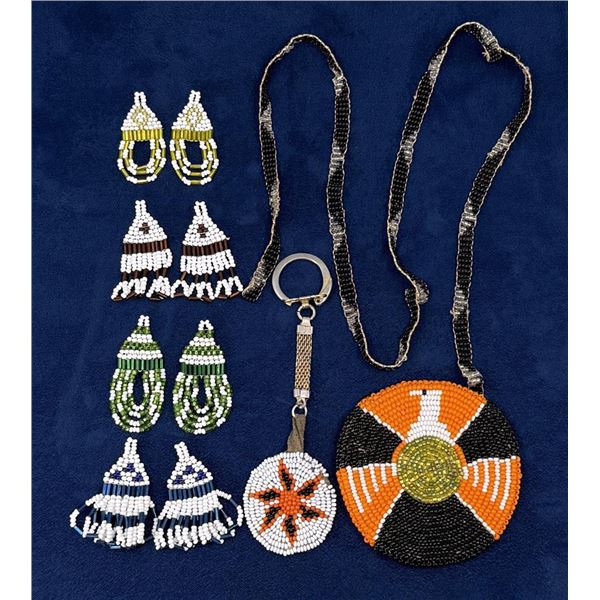 Native American Indian Beaded Items