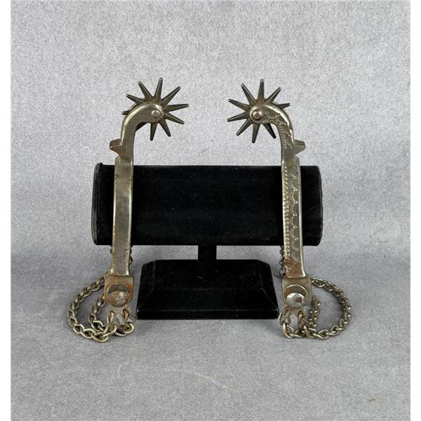 Buermann Steel Montana Cowboy Spurs