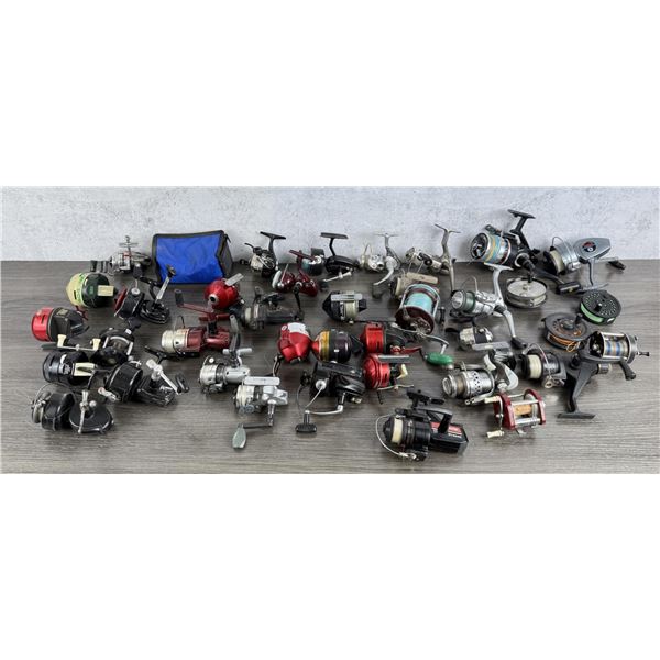 Large Collection of Fishing Reels