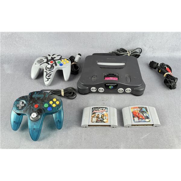 Nintendo 64 N64 Video Game Console Bundle