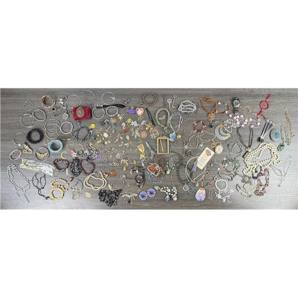 Large Collection Of Costume Jewelry