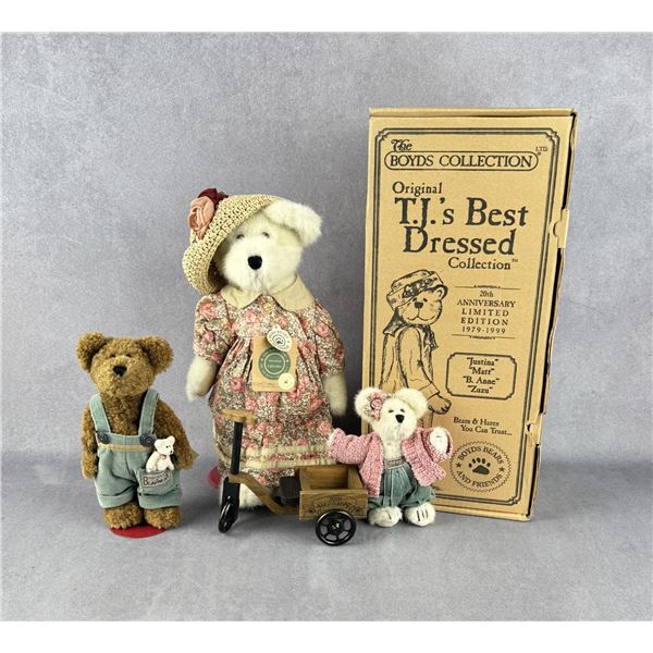Boyds Best Dressed Teddy Bears