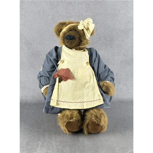 Lonnie St. Martins Homespun Olivia Teddy Bear