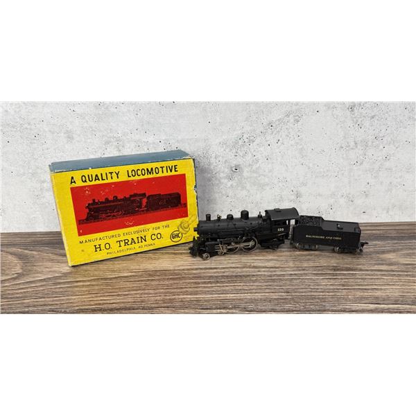 GHC H.O. Train Co Locomotive and Tender