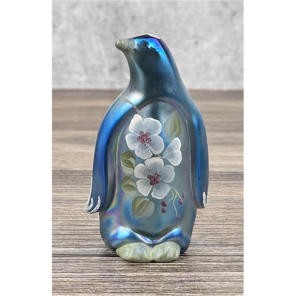 Fenton Glass Favrene Penguin Paperweight
