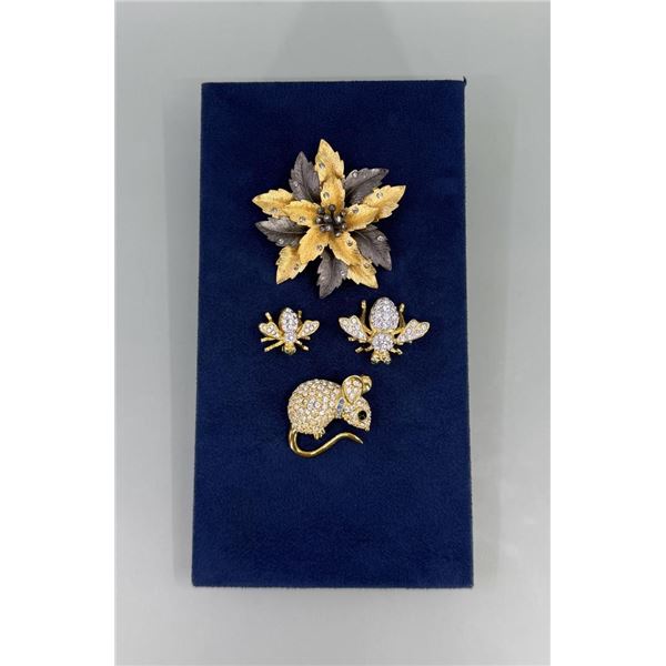 Joan Rivers Costume Jewelry Brooch Collection