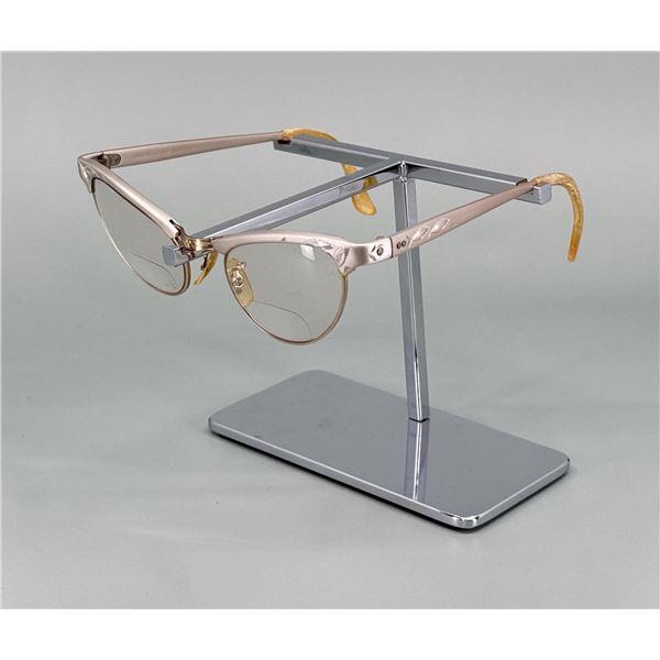 Artcraft Aluminum Gold Filled Cat Eye Glasses