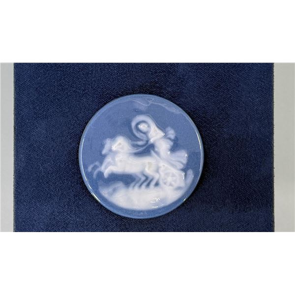 Glazed Porcelain Plaque