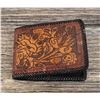 Image 1 : Vintage Cowboy Tooled Leather Wallet