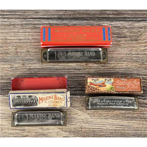 Collection of Harmonicas