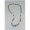 Image 2 : Zuni Turquoise Heishi Bird Fetish Necklace