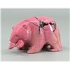 Image 1 : Rhodochrosite Carved Bear with Fish
