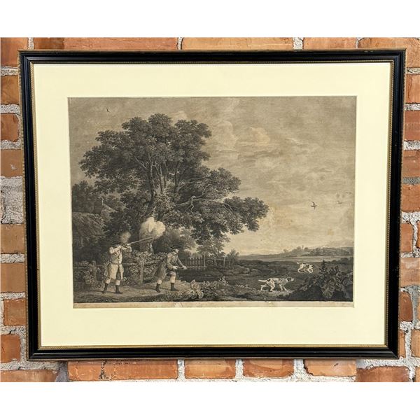 William Woollett Shooting Plate III Lithograph