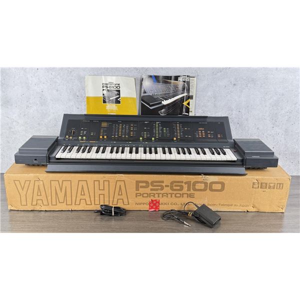 Yamaha PS-6100 Portatone Portable Keyboard