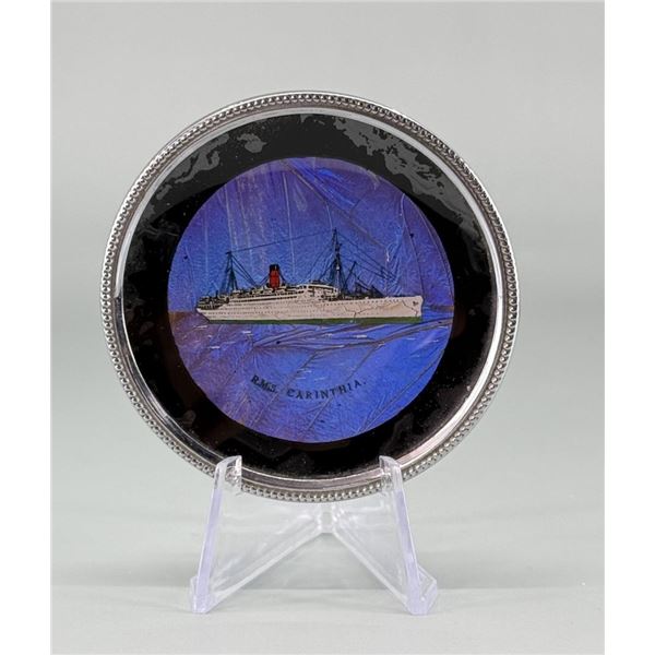 Morpho Butterfly Wing RMS Carinthia Tray