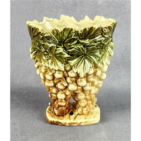 Mccoy Pottery Twin Grapevine Vase