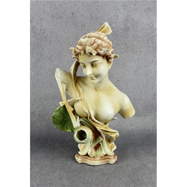 Antique Porcelain Bust