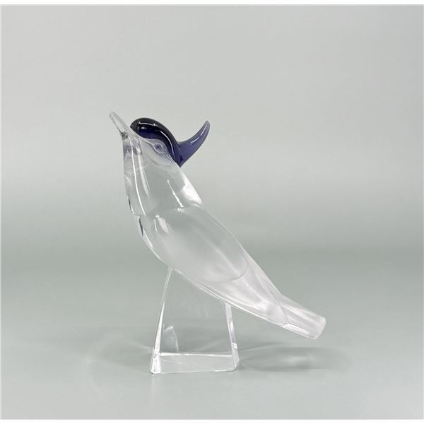 Lalique Pimlico Blue Jay Bird