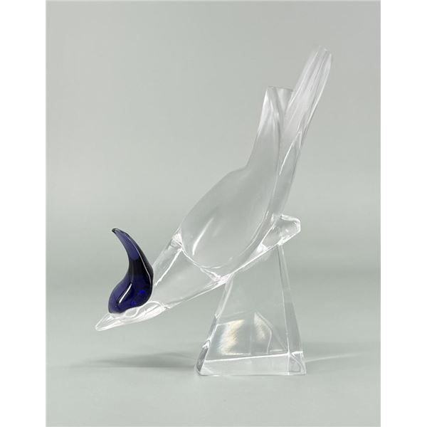 Lalique Pimlico Blue Jay Bird