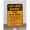 Image 1 : USFS US Forest Service Land Survey Monument Sign