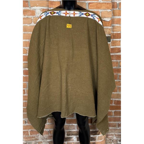 Mad Moe's Native American Indian Beaded Poncho