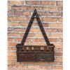 Image 1 : Folk Art Triangle Wall Shelf Cup Rack