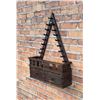 Image 2 : Folk Art Triangle Wall Shelf Cup Rack
