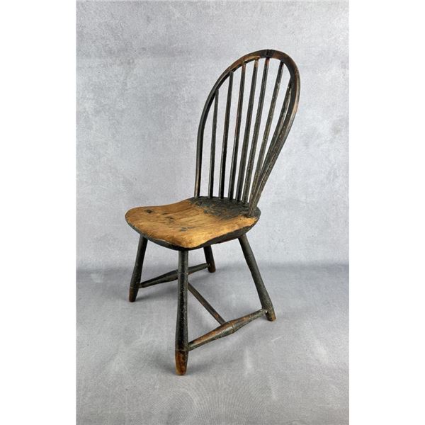 Antique Bamboo Windsor Child's Chair