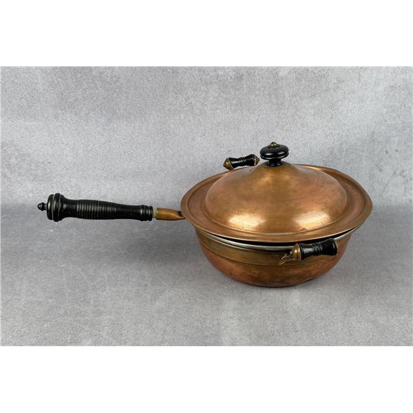 GT Sutterley Copper Chafing Dish