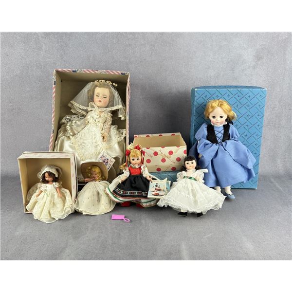 Collection of Madame Alexander Dolls