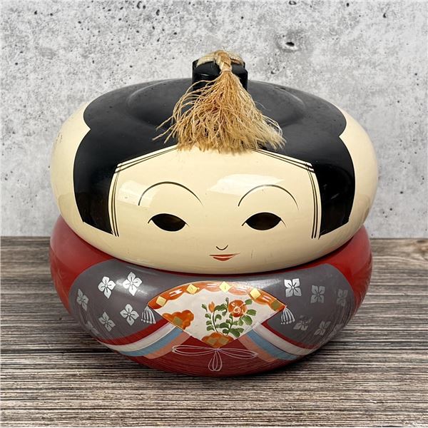 Japanese Kokeshi Bento Box
